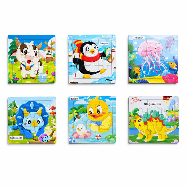 Jigsaw Puzzle 1pc Random Design Will Be Shipped 11 x 11 Cm - EKT4007