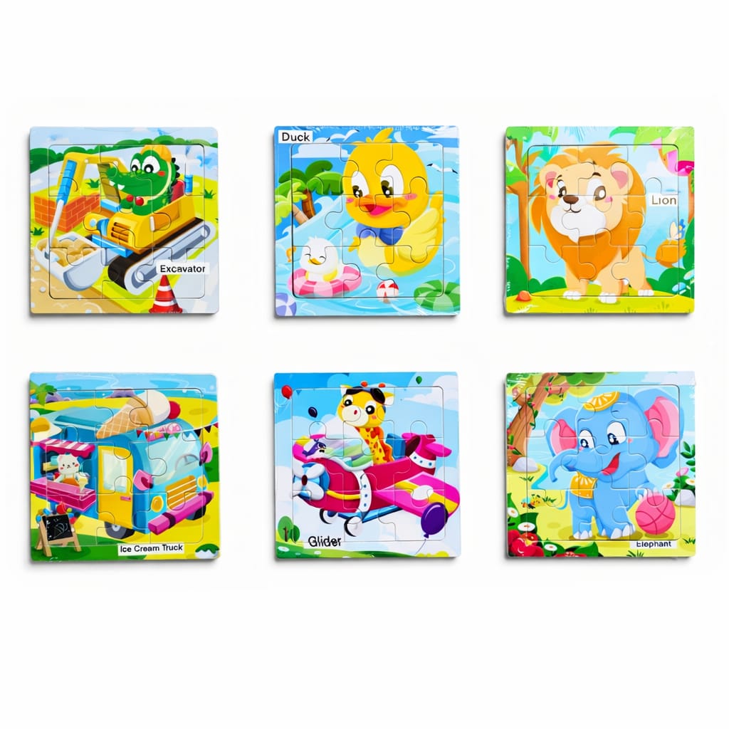 Jigsaw Puzzle 1pc Random Design Will Be Shipped 11 x 11 Cm - EKT4007