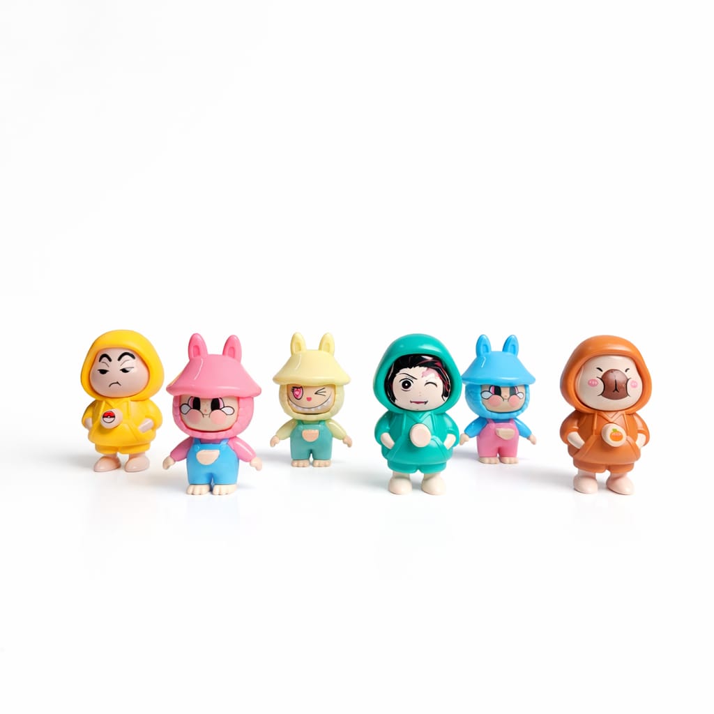Face Changing Doll Key Holder Random Design - EKT4008