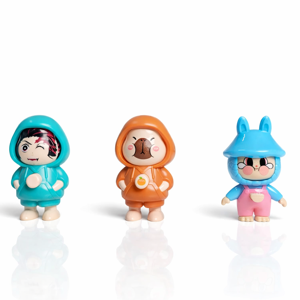 Face Changing Doll Key Holder Random Design - EKT4008