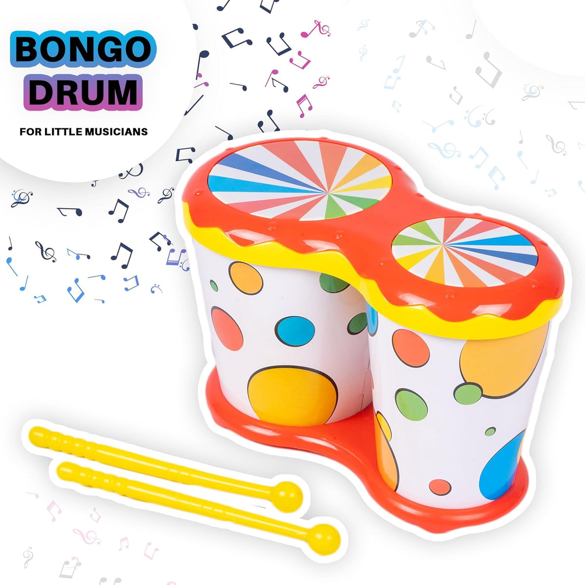 Musical Instrument Bongo for Kids - EKT4010