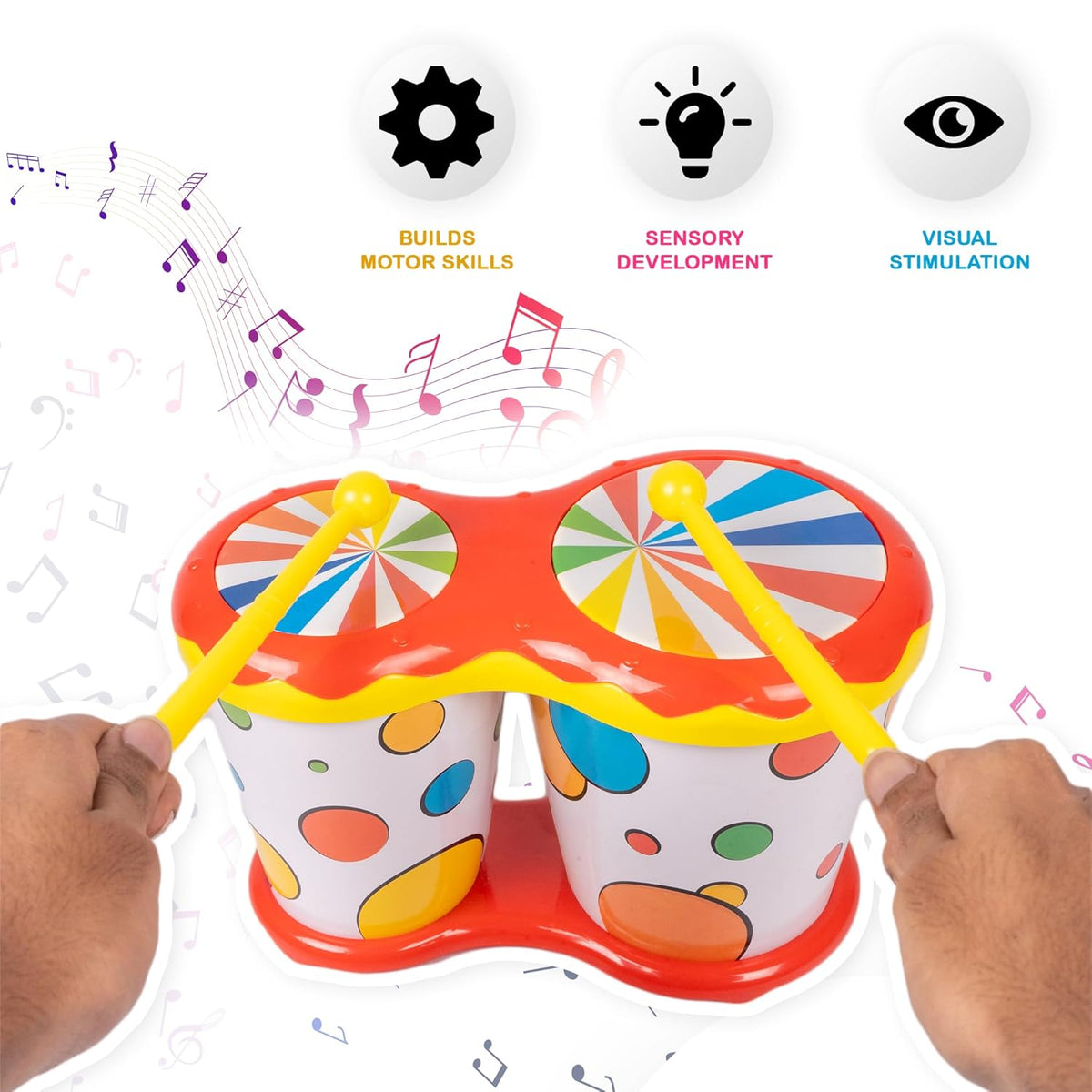 Musical Instrument Bongo for Kids - EKT4010