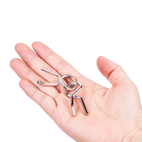 3D Interlocking Metal Brain Teaser - EKT4013