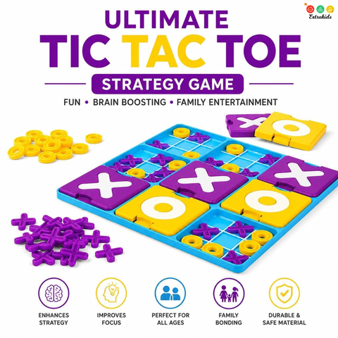 Ultimate Tic Tac Toe Fun Board Games For Family - EKT4016