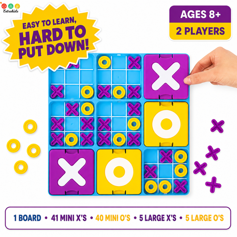 Ultimate Tic Tac Toe Fun Board Games For Family - EKT4016