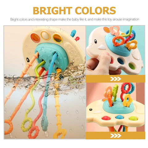 Pull String Toy For Babies Random Design - EKT4019