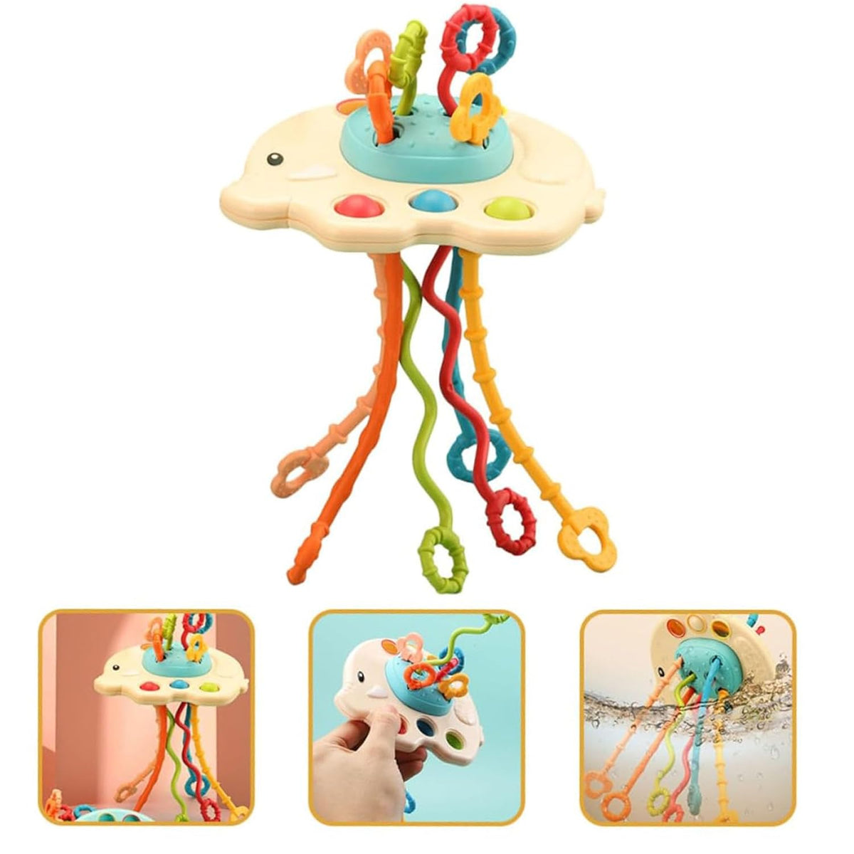 Pull String Toy For Babies Random Design - EKT4019