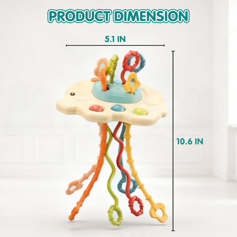 Pull String Toy For Babies Random Design - EKT4019