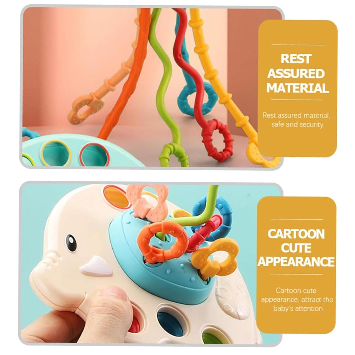 Pull String Toy For Babies Random Design - EKT4019