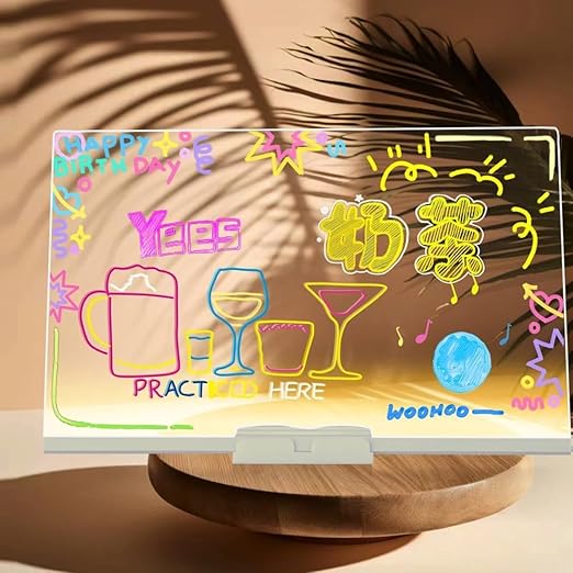 LED DIY Light Board 7 Neon Pens - EKT4022
