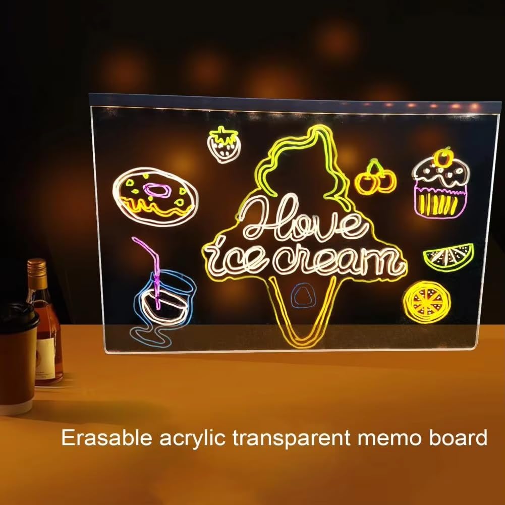LED DIY Light Board 7 Neon Pens - EKT4022