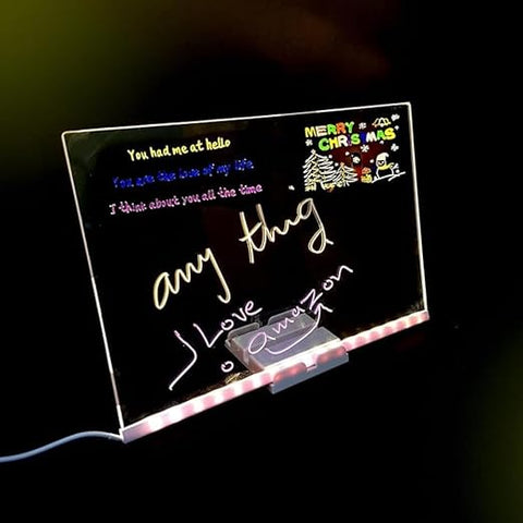 LED DIY Light Board 15 x 15 With 4 Neon Pens - EKT4022