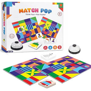 Braintastic Match Pop Fast Matching Game for Kids | Improves Focus, Pattern Recognition & Observation