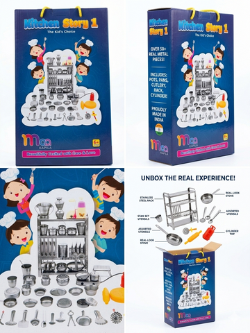 Creative Cooking Play Set | Kitchen Set Story 1 - EKT4028