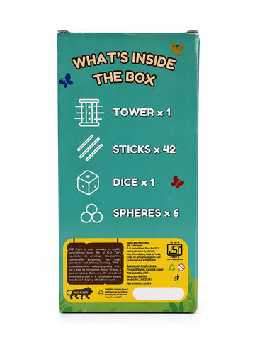 Tumble Tower Square Shape - EKT4032