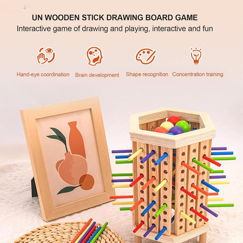 Tumble Tower Hexagone Shape - EKT4033