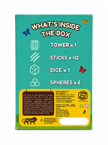 Tumble Tower Hexagone Shape - EKT4033