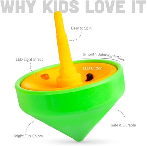 Fun LED Spinning Toys for Kids - EKT4036