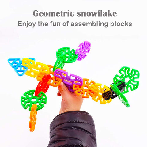 Shape Links Toys 72 Pcs With 7 Shapes - EKT4040