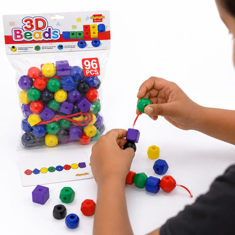 Color Beads Lacing Toy - EKT4043