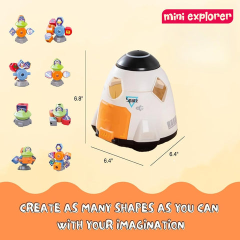 Premium Spaceship Shape Sorter For Toddlers - EKT4054