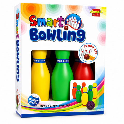 Smart Bowling Play Set 6 Pins And 2 Balls - EKT4059