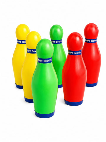 Smart Bowling Play Set 6 Pins And 2 Balls - EKT4059