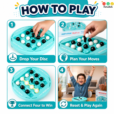 Pop N Play Plot x 4 - EKT4067