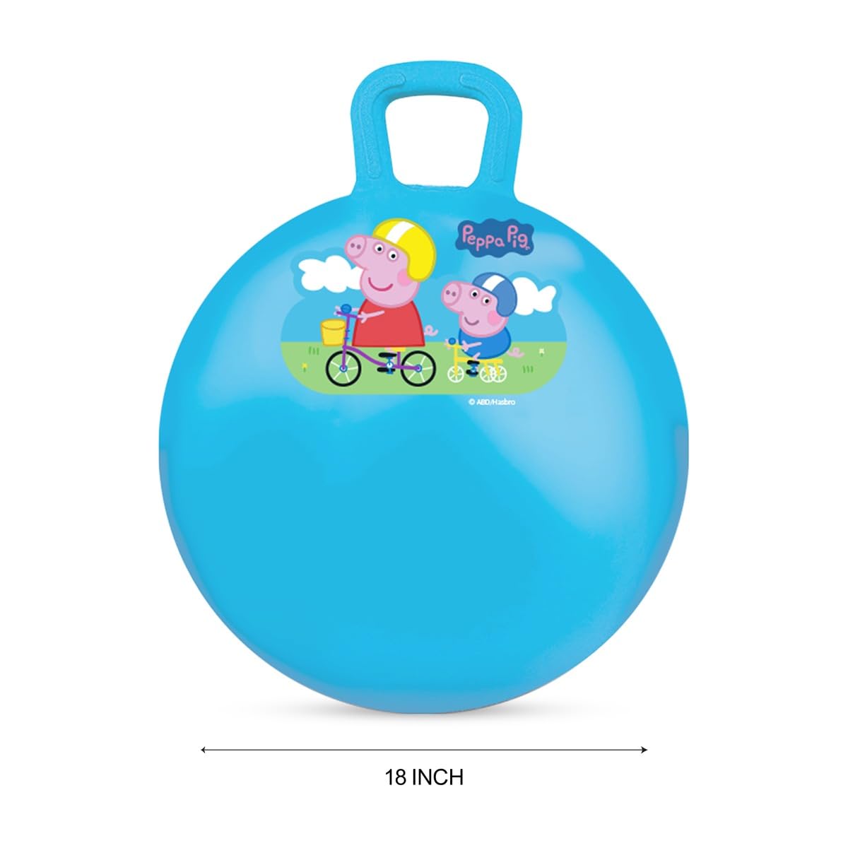 Kids Soft Cloth Hopper Ball | Jumping, Bouncing & Balance Toy - EKT4077