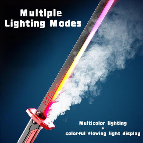 65 Cm LED Spark Sword with Sound and Fog - EKT4085