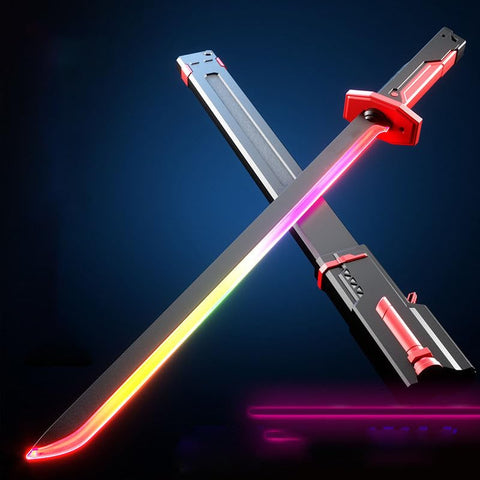 65 Cm LED Spark Sword with Sound and Fog - EKT4085