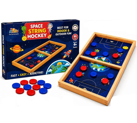 Space String Hockey Game for Kids and Adults - EKT4086