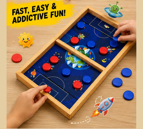 Space String Hockey Game for Kids and Adults - EKT4086