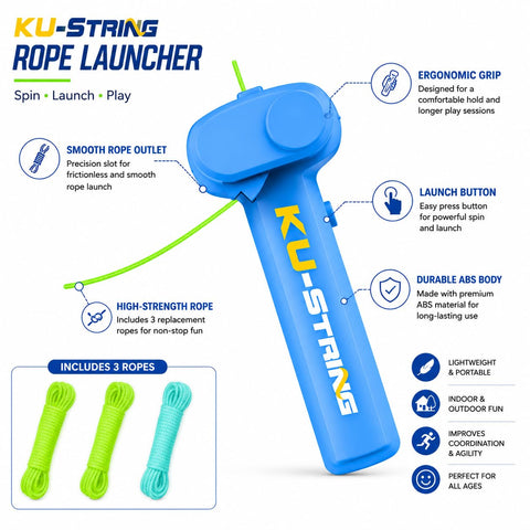 Glow String Rope Launcher toy - EKT4089