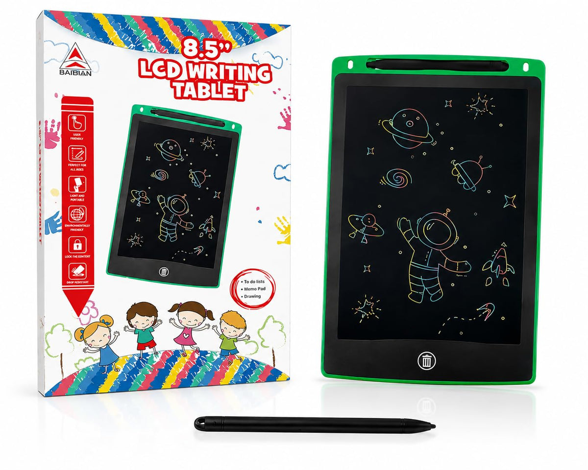 8.5 Inch LCD Writing Tablet with Lock & Erase Function - EKT4093