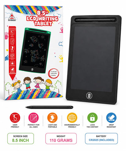 8.5 Inch LCD Writing Tablet with Lock & Erase Function - EKT4093