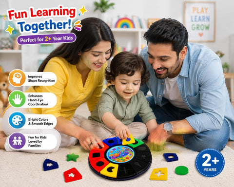 Shape Learning and Matching Puzzle for Kids - EKT4095