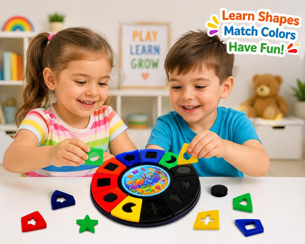 Shape Learning and Matching Puzzle for Kids - EKT4095