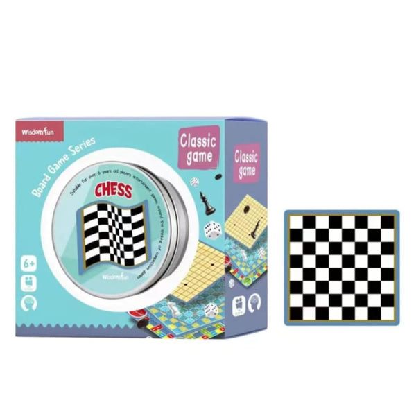 Kids Classic Chess Game with Silver Box - EKT4096