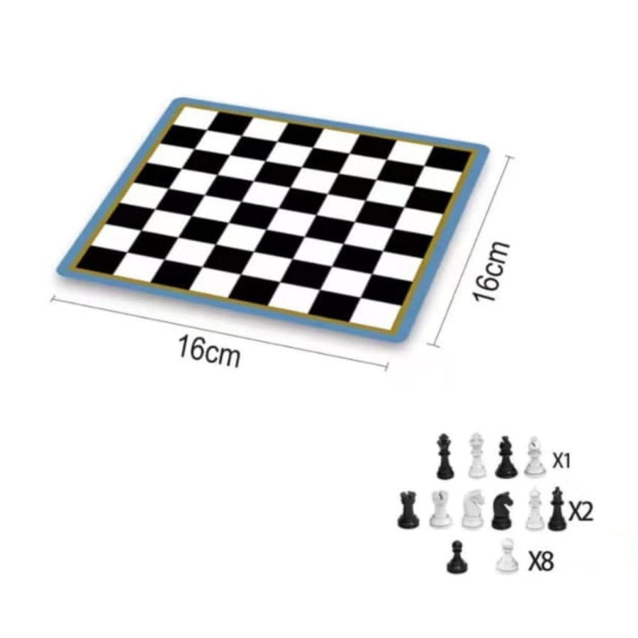 Kids Classic Chess Game with Silver Box - EKT4096