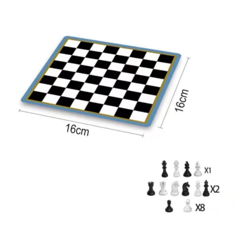 Kids Classic Chess Game with Silver Box - EKT4096