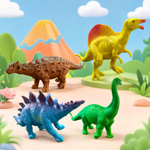Dino World Toys Set of 4 - EKT4097