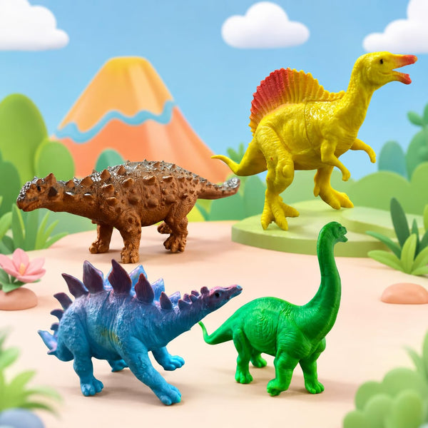 Dino World Toys Set of 4 - EKT4097