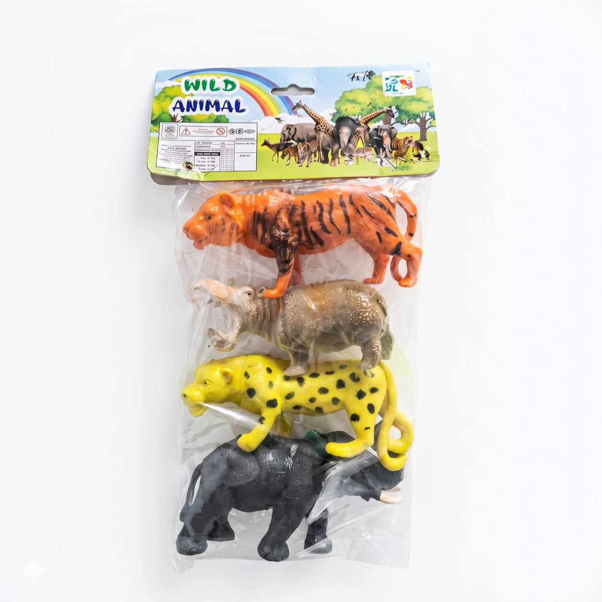 Wild Animals Toys Set of 4 - EKT4098