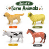 Farm Animals Toys Set of 4 - EKT4099