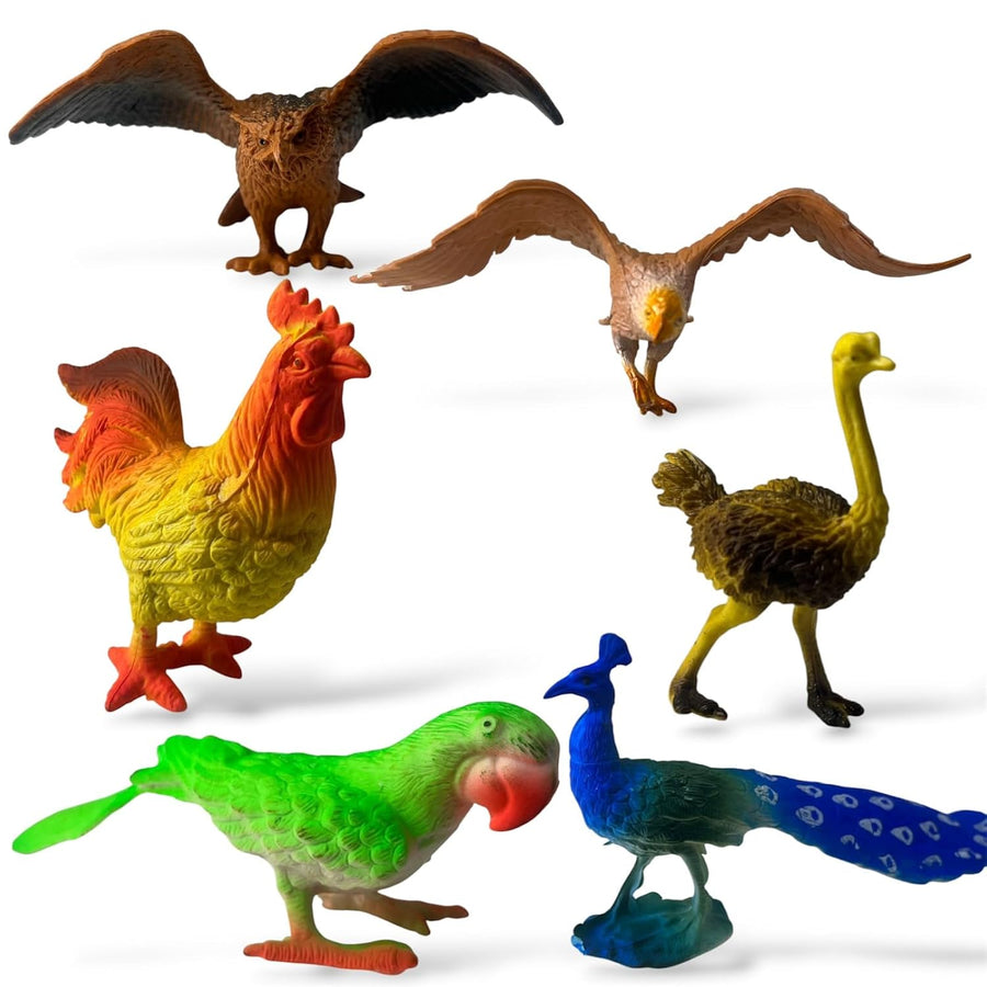Birds Tos Set of 6 - EKT4102