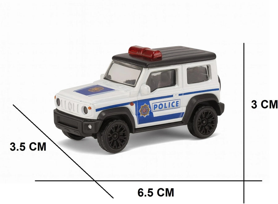 1:64 G Wagon Diecast Police Car - EKT4104