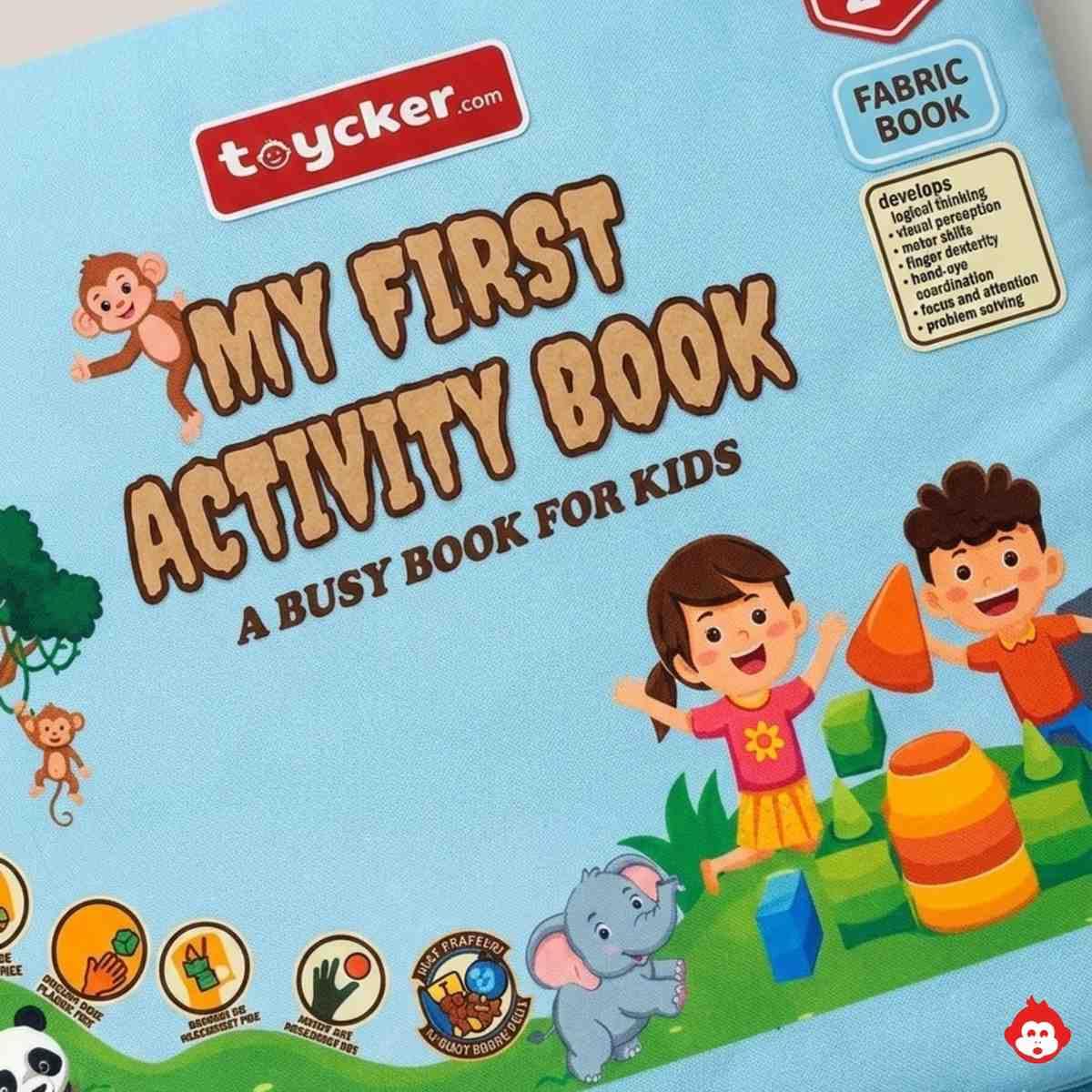 First Activity Busy Book For Kids - EKT4107