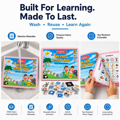 First Activity Busy Book For Kids - EKT4107