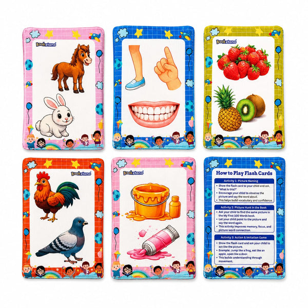 Cloth Book flash Cards for Kids - EKT4110